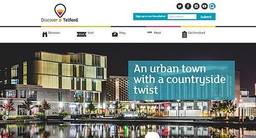 Telford and Shropshire Umbraco 7 website