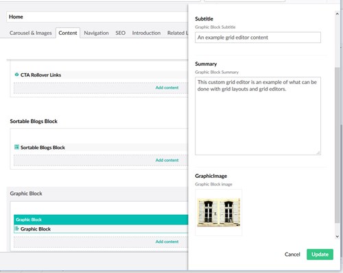 Custom Grid Editor